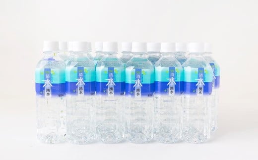 清水湧水 500ml 24本入×2箱