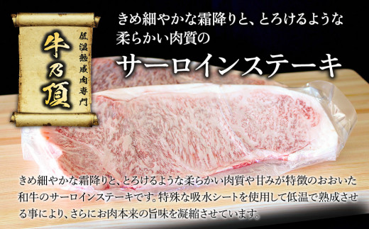 おおいた和牛 サーロインステーキ 約200g×2枚(合計400g) 牛肉 和牛 豊後牛 赤身肉 焼き肉 焼肉 ステーキ肉 大分県産 九州産 津久見市 熨斗対応