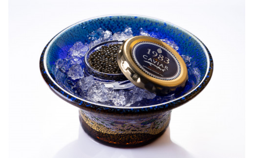 金・プラチナ象嵌「光琳」1983J.CAVIAR BOWL 皇晶