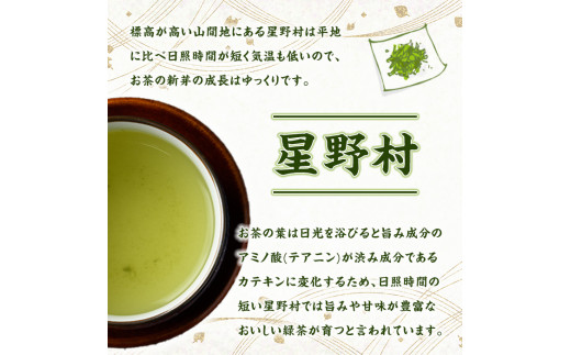 奥八女星野村 深蒸し高級煎茶(計200g・100g×2袋) 八女茶 緑茶 せん茶 おちゃ お茶 やめ 深蒸し茶  常温 常温保存【ksg1345】【おどろきっちん】