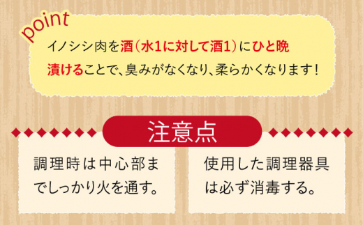 猪肉バラエティセット（モモ/バラスライス400g・ハンバーグ750g詰め合わせ）長崎県波佐見産 イノシシ【モッコ】 [CE11]