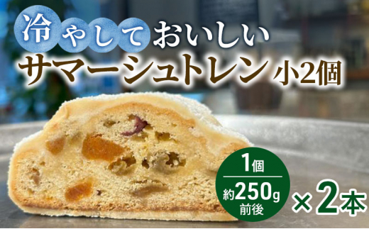 夏に食べたい！冷やしておいしいサマーシュトレン 2個 瑞穂市 お取り寄せ グルメ スイーツ[№5787-1068]