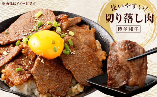 博多和牛焼肉切落しミックス 2kg（500g×4パック）（モモ、ウデ、バラ）