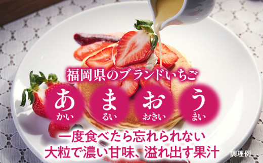 福岡産 あまおう  4パック 合計約1000g コンデンスミルク 練乳 いちご 苺 果物 フルーツ 九州産 福岡県産 冷蔵 送料無料【11月下旬発送開始予定】