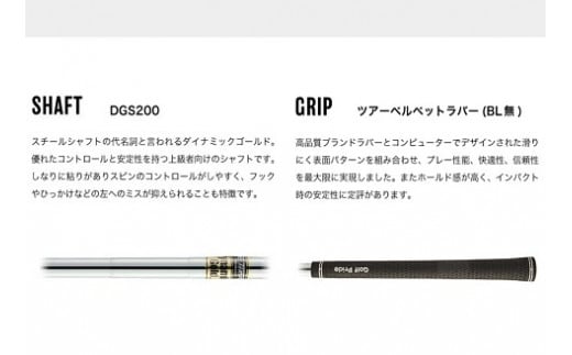 ゴルフテック叡智オリジナルウェッジ「イチカワフォージド」DG S200【ロフト角52度】050BD03N.