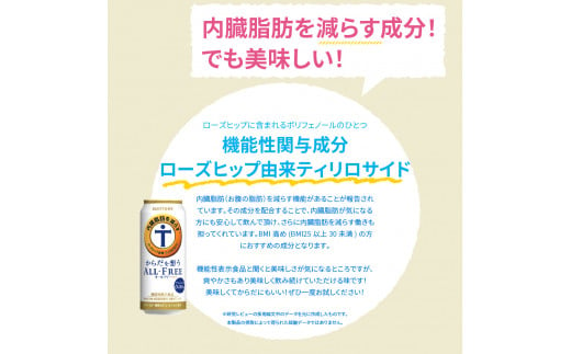 【12ヵ月定期便】サントリー からだを想う オールフリー 500ml×24本 12ヶ月コース(計12箱) 〈天然水のビール工場〉 群馬 ノンアルコール ビール 送料無料 お取り寄せ ノンアル ギフト 贈り物 プレゼント 人気 おすすめ 家飲み 気軽に飲める バーベキュー キャンプ ソロキャン アウトドア 休肝日 ※沖縄・離島配送不可 