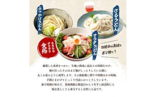 おか乃や製麺　讃岐うどん2種・めんつゆ詰合せ　9人前