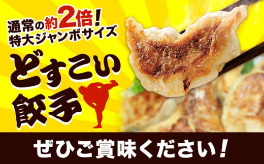 餃子 どすこい餃子 冷凍 60個 浜あげ吉田屋 《30日以内に出荷予定(土日祝除く)》千葉県 流山市 ぎょうざ ギョウザ 冷凍ぎょうざ 通常の約2倍 サイズ ジャンボ餃子 特大 元力士 が作った 惣菜 大きい