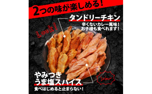 チキンバー 4.2kg ( 350g × 各 6P ) タンドリー味 うま塩スパイス 手羽中 肉の松島 肉 鶏肉 味付き肉 簡単調理 惣菜 冷凍 唐揚げ 焼き鳥 京都府 木津川市 2万円 20000円