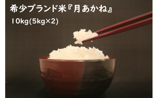 【令和６年度産】高山村のブランド米「月あかね」（５ｋｇ×２袋）１０ｋｇ