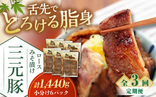  肉 豚肉 ロース ロース肉 味噌漬 小分け 冷蔵配送 定期便 