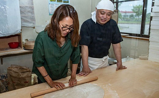 「からまつ園」そば打ち指導券