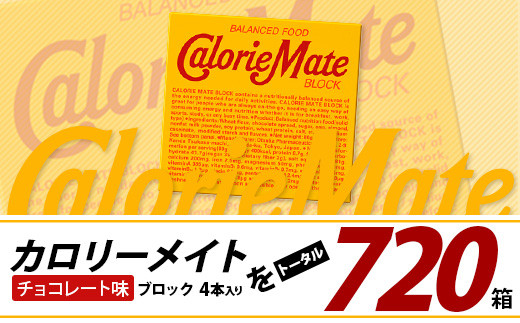 【12回定期便】≪チョコレート味≫ カロリーメイトブロック 4本入り 計60箱 ×12回 合計720箱【徳島 那賀 大塚製薬 カロリーメイト チョコ ビタミン ミネラル たんぱく質 脂質 糖質 5大栄養素 バランス栄養食 栄養補給 仕事 勉強 スポーツ 防災 災害 地震 非常食 常備食 備蓄 受験 受験応援 新生活】MS-3-12-choco