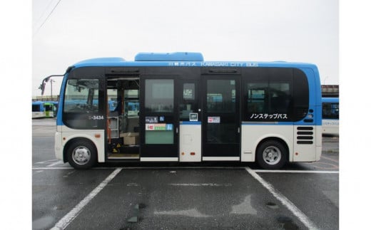 川崎市バス　小型バス車両【走行距離：91,500km】