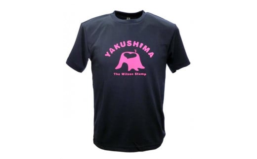 やくＴ（屋久島Ｔシャツ）・ウィルソンハート＜ネイビー／サイズM＞