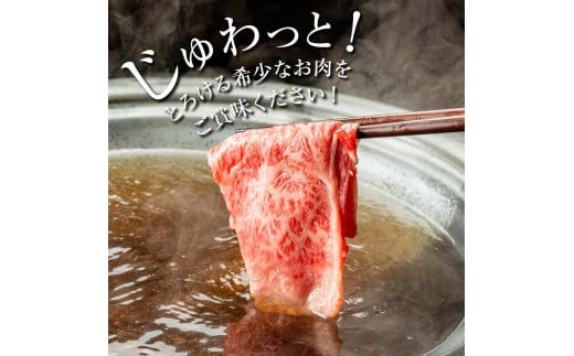 国産黒毛和牛 大川黒牛 ロース しゃぶしゃぶ用 スライス A4（250g×2パック） 国産 黒毛和牛 A4 ロース 牛肉 しゃぶしゃぶ 牛しゃぶ 鍋 牛 ビーフ 肉 食品 高知県 大川村 F6R-023