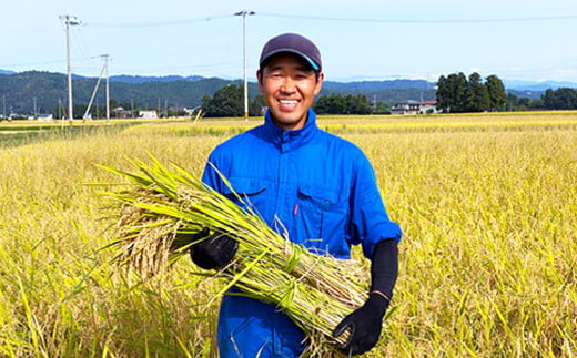 【令和6年産新米】【オーガニック米】遠藤さんの「つや姫」10.5kg(精米5kg×1袋&玄米5.5kg×1袋)_A139(R6)