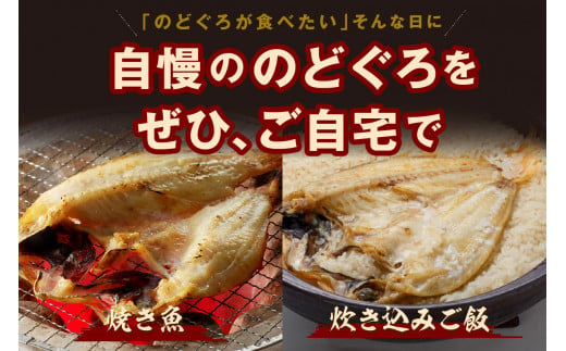 のどぐろ干物 特大2枚（計400g前後）のどぐろ本来の旨味に出会う渾身の干物 河野乾魚店 魚介類 魚貝類 干物 干もの 一夜干し 新鮮 厳選 海鮮 個包装 アカムツ 【966】