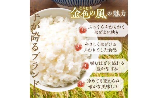 新登場の高級米 令和7年産 岩手県奥州市産 金色の風 玄米 2kg 【7日