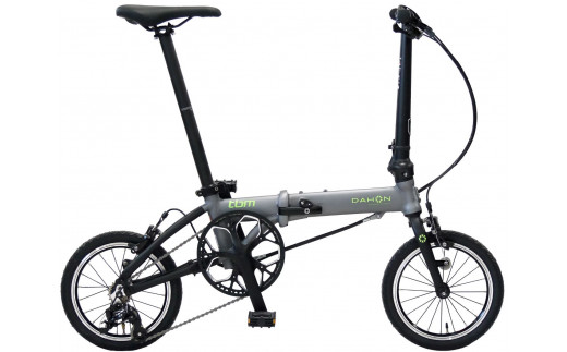 40年の歴史をもつ米国ダホン社の高性能折り畳み自転車 DAHON International Folding Bike  tbm スモークグレー