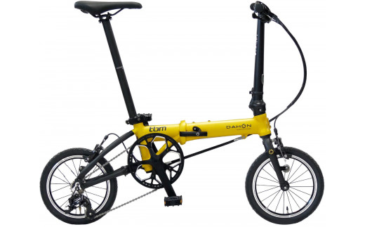 40年の歴史をもつ米国ダホン社の高性能折り畳み自転車 DAHON International Folding Bike  tbm スモークグレー