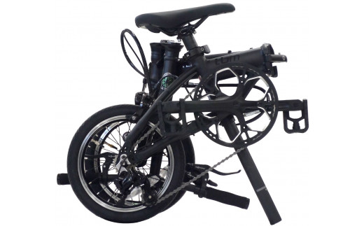 40年の歴史をもつ米国ダホン社の高性能折り畳み自転車 DAHON International Folding Bike  tbm スモークグレー