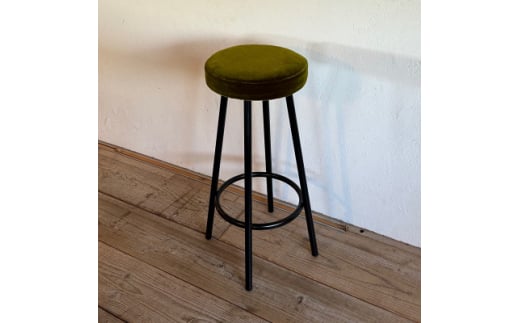 Forge Counter Stool(フォージカウンタースツール)モケット グリーン＜SWOF＞【1544427】