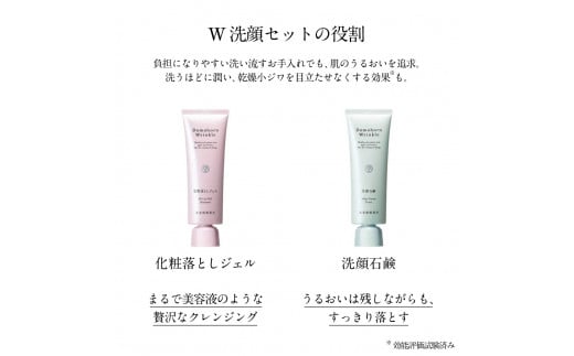 再春館製薬所 ドモホルンリンクル W洗顔 セット 化粧落とし ジェル 洗顔 石鹸