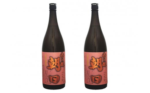 【黒糖焼酎】壱乃醸朝日( 25度)　一升瓶(1800ml)×２本【朝日酒造】 