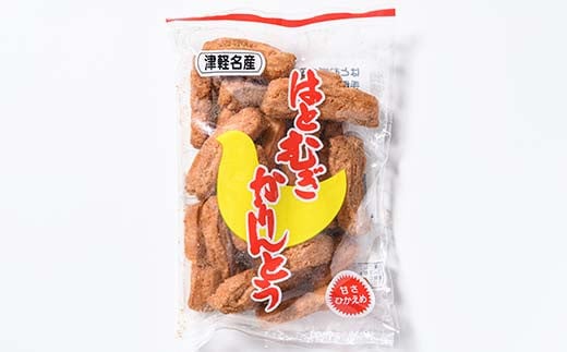 中泊町産 はとむぎ3点セット （ハトムギ粉・はとむぎかりんとう・はとむぎ茶） 各1袋セット 【中泊町特産物直売所ピュア】 遠赤外線焙煎 はとむぎ はと麦 鳩麦 グルテンフリー 健康 中里 小泊 中泊 青森 F6N-064