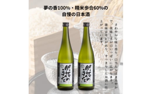 ＜開拓のうた＞純米吟醸酒 矢吹町オリジナル日本酒 720ml 2本セット【1375289】