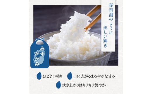 【定期便】令和6年産　豊かな郷の近江米みずかがみ 5kg×10ヶ月連続