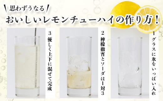 【 チューハイ の 素 × 1ダース 】檸檬徹宵 500ml × 12本 25度 芋焼酎使用 ソーダ割り 果実感 たっぷり レモン サワー 熊本県 多良木町 恒松酒造本店 本格焼酎 チューハイ ソーダ割り  040-0591