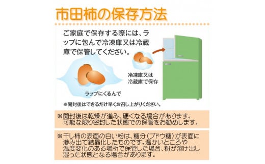 贈答用【南信州産】市田柿 個包装化粧箱 大粒15粒入り（28ｇ×15粒 420ｇ）