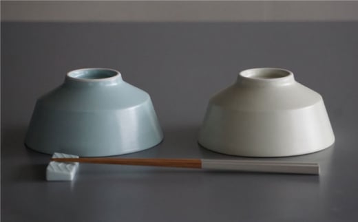 【波佐見焼】koma 茶碗 ペアセット ミントブルー・アイボリー 食器 皿 【永峰製磁】【eiho】 [RA68]