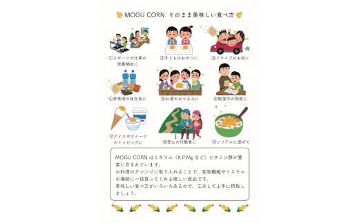 MOGU CORN 詰め合わせ