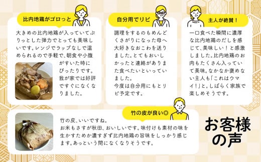 比内地鶏おこわ 20個 冷凍 簡単調理 レンジ モチモチ もち米 鶏だし 濃厚 国産 鶏おこわ ちまき 竹皮 笹巻 笹巻き 炊き込みご飯 鶏飯 鶏めし 釜飯 釜めし 朝食 おやつ 比内地鶏専門店 冷凍グルメ 取り寄せ 人気 ランキング 訳あり 訳アリ【秋田味商】