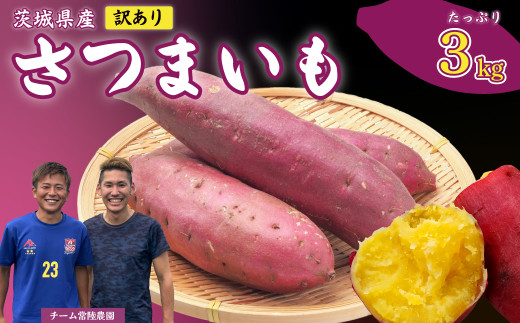 【先行予約 11月中旬以降発送】【訳あり】さつまいも 3kg｜いも スイーツ 野菜 ダイエット 小分け 国産 茨城県産 さつまいも サツマイモ お芋 おやつ 干し芋 焼き芋 紅はるか シルクスイート ねっとり 甘い 完熟 熟成 高評価 多数 蜜いも 秋の味覚 品種お任せ 訳あり 家庭用 サイズ不均一 小さめ キズ スレ 期間限定 高糖度 芋 焼き芋 ふぞろい 訳アリ 大容量 茨城県 常陸太田市