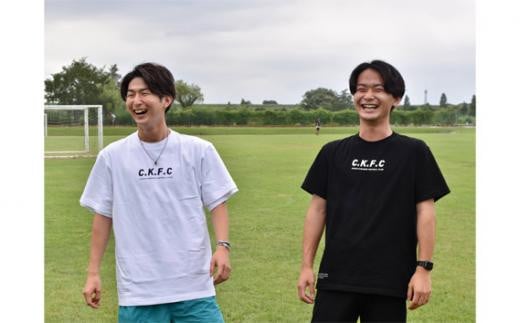 【黒・Mサイズ】川越からJリーグへ。CKFCオリジナルTシャツ1枚 ／ サッカー ユニフォーム 埼玉県