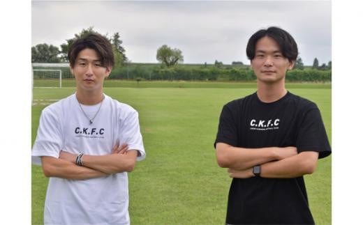 【黒・Mサイズ】川越からJリーグへ。CKFCオリジナルTシャツ1枚 ／ サッカー ユニフォーム 埼玉県