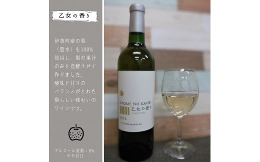 【伊奈町産巨峰＆梨使用】巨峰ワイン・梨ワイン飲み比べセット 国産ワイン 日本のワイン ［先行予約受付中］