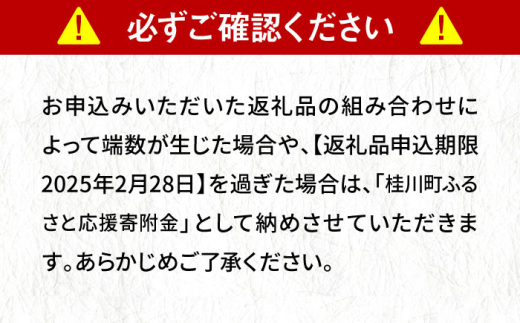 【あとから選べる】桂川町ふるさとギフト 10万円分 [ADBV008]