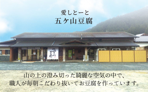 ＜3回定期便＞濃厚な一番搾り豆乳500ml×5本セット【五ケ山豆腐・株式会社愛しとーと】 [FBY022]