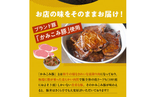 北海道十勝芽室町 十勝名物 豚丼 3食セット タレ付き  me042-004c