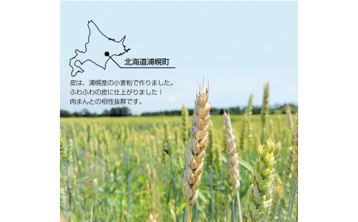 じゃんぼ肉まん200g×10個 浦幌産小麦使用