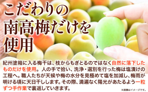 高級南高梅 はちみつ梅・しそ漬梅 計1kg(各500g) 網代模様仕上紀州塗箱入り 澤株式会社《90日以内に出荷予定(土日祝除く)》和歌山県 日高町 梅干し はちみつ はちみつ梅 しそ梅 しそ 紀州南高梅 紀州塗 送料無料