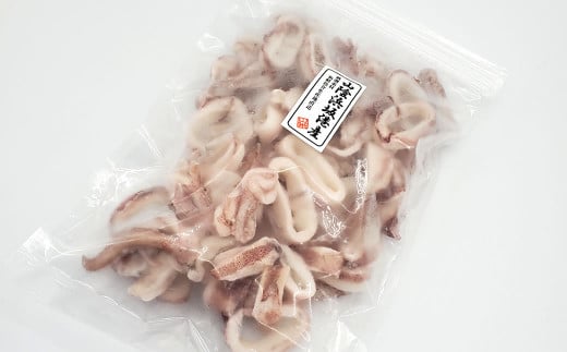 カット済・やわらか白イカ(生凍結)280g×2袋　兵庫県新温泉町