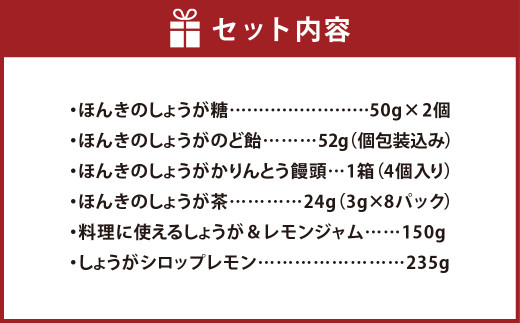 ほんきの しょうが はたらくオトナ女子の カラダケア 詰め合わせ セット