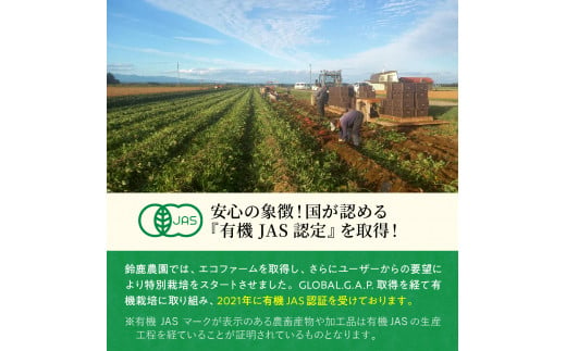 北海道十勝芽室町産 有機JAS認証 鈴鹿農園 熟成紅はるか 干し芋 3パック me051-001c