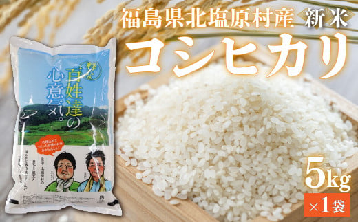 【令和6年産】【新米】会津・北塩原村産「コシヒカリ」5kg（大塩棚田米・標高500ｍ里山栽培）【 ふるさと納税 人気 おすすめ ランキング コシヒカリ 米 5kg 白米 お米 国産 コメ こめ おコメ おこめ ブレンド ブレンド米 ご飯 白飯 ごはん 精米 ゴハン おにぎり 福島県産 棚田米 福島県 北塩原村 送料無料 】 KBK001